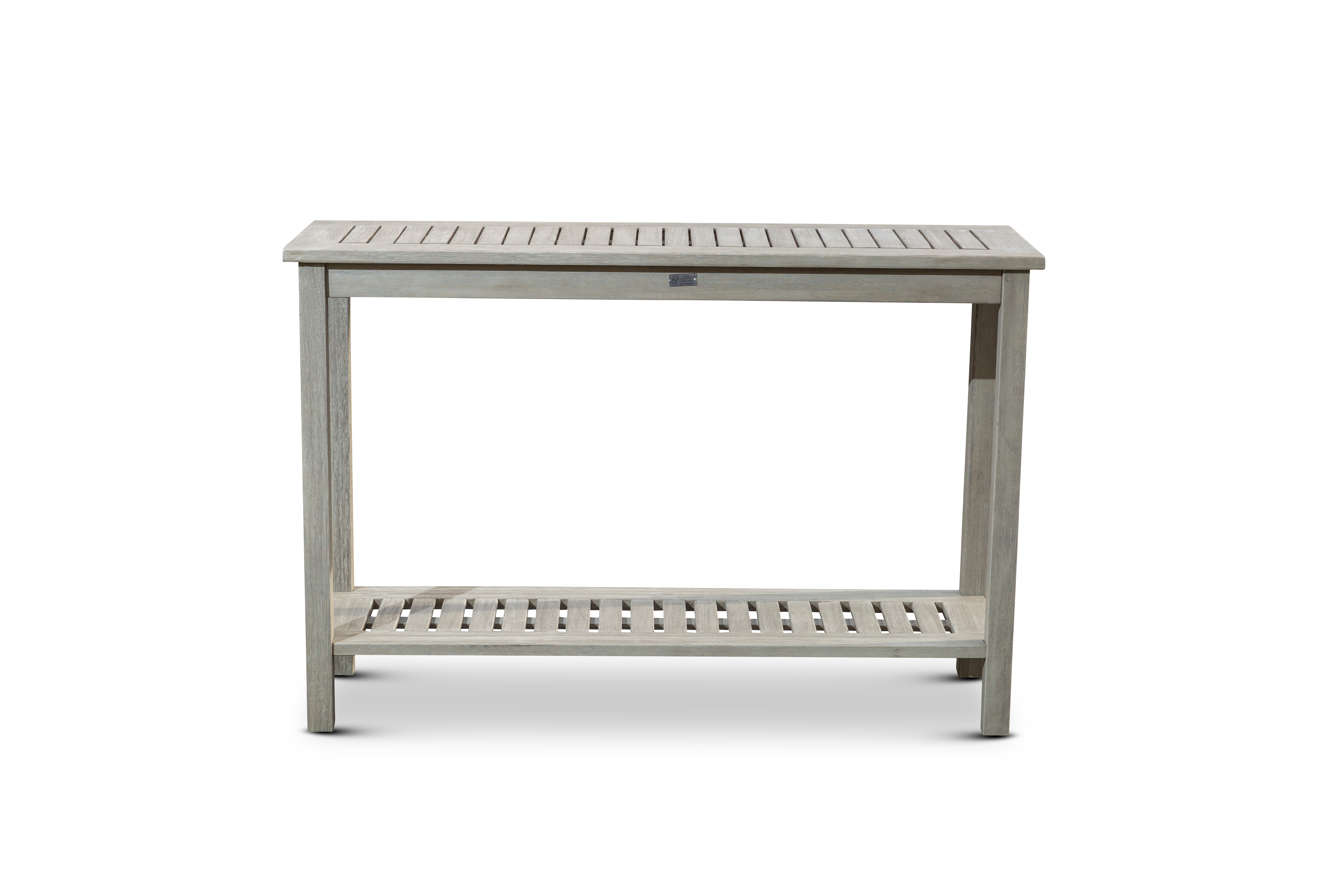 Eucalyptus Console Table, Driftwood Gray