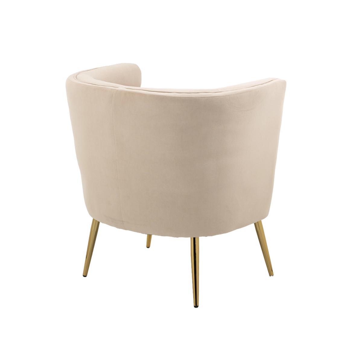 COOLMORE Accent Chair ,leisure single chair with Golden feet