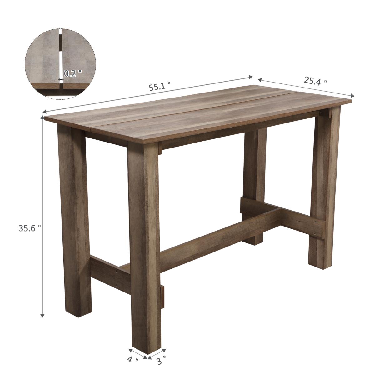 Dining Table Kitchen Table Multifuntional Desk For Living Room Dining Room - Light Brown