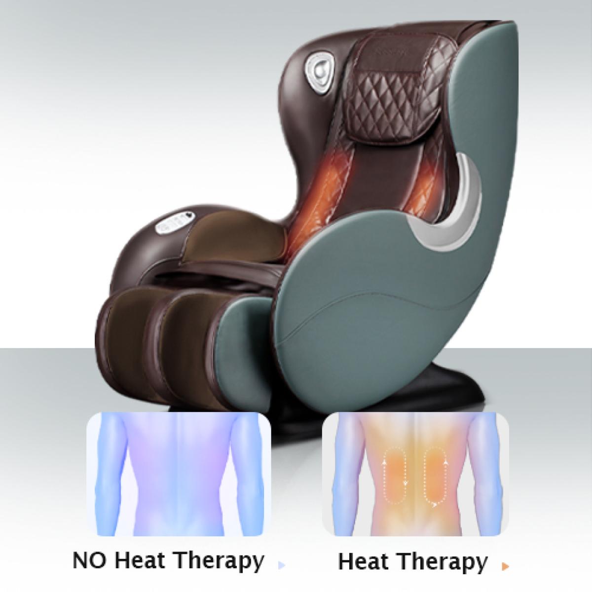 Massage Chairs Sl Track Full Body and Recliner, Shiatsu Recliner, Massage Chair with Bluetooth Speaker-Beige