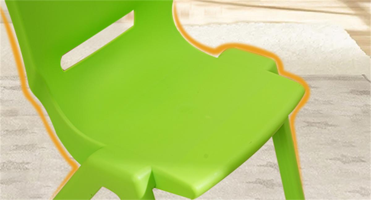 Kids Chair,Children Lightweight Plastic 4 Chairs Set with 11.8