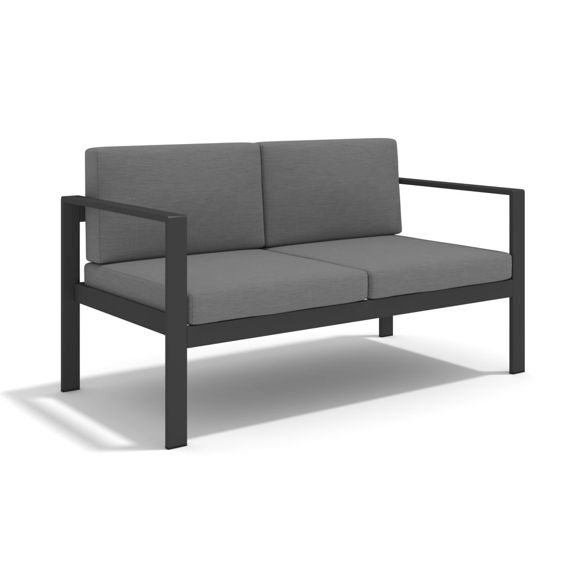 Aluminum Modern 4 Piece Sofa Seating Group For Patio Garden Outdoor